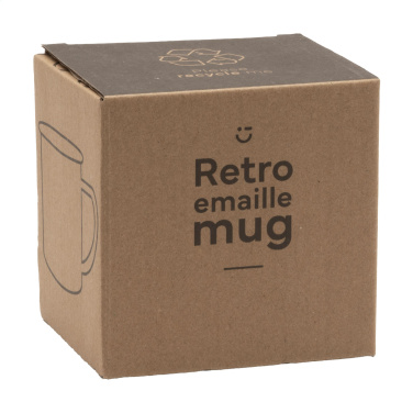 Logo trade meened foto: Retro emailiga kruus 350 ml