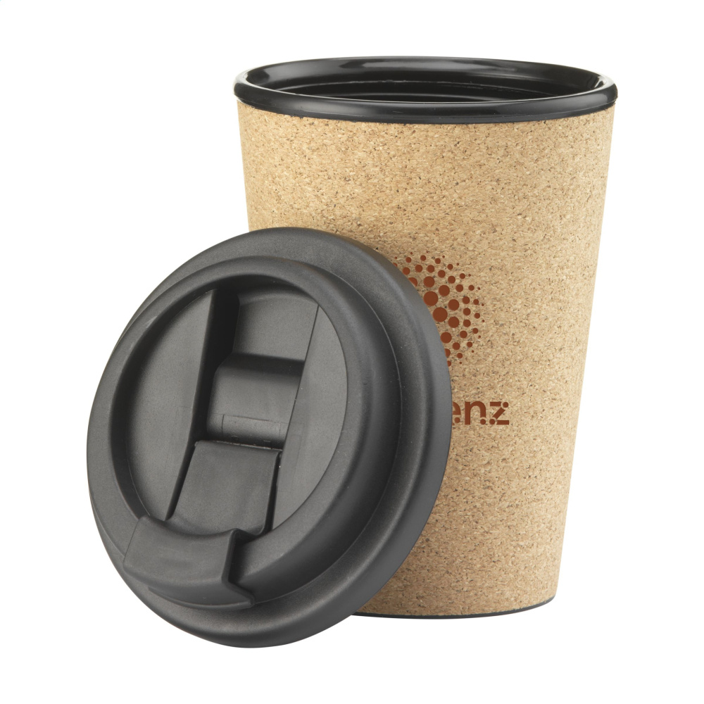 Logo trade ärikingituse pilt: Attea Cork 350 ml kohvitass