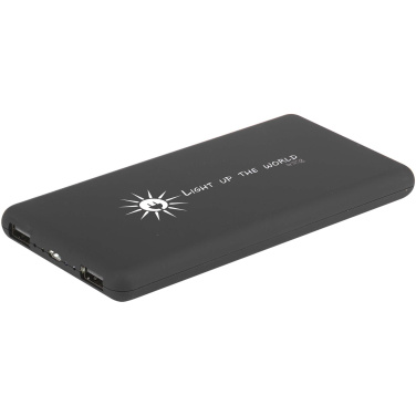 Logo trade ärikingituse pilt: SCX.design P30 8000 mAh valgustusega päikesepatareiga akupank
