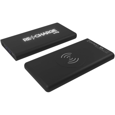 Logotrade firmakingituse foto: SCX.design P40 10 000 mAh valgustusega juhtmevaba akupank