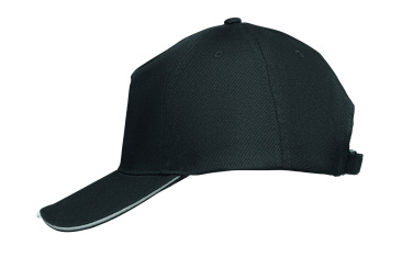 Logotrade reklaamtooted pilt: LUZCAP 5 paneeliga LED puuvillane müts 220gr/m²