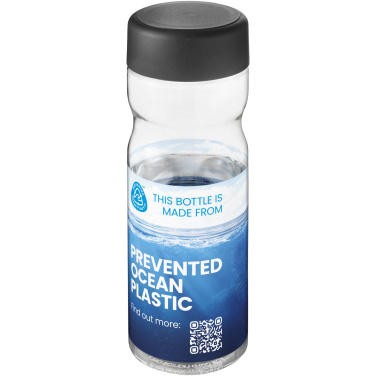 Logo trade firmakingitused foto: H2O Active® Eco Base 650 ml keeratava korgiga veepudel