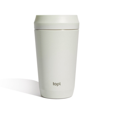 Logotrade ärikingituse foto: Topl Recycled Steel To Go Tumbler Patenteeritud 360 Kaas 354ml