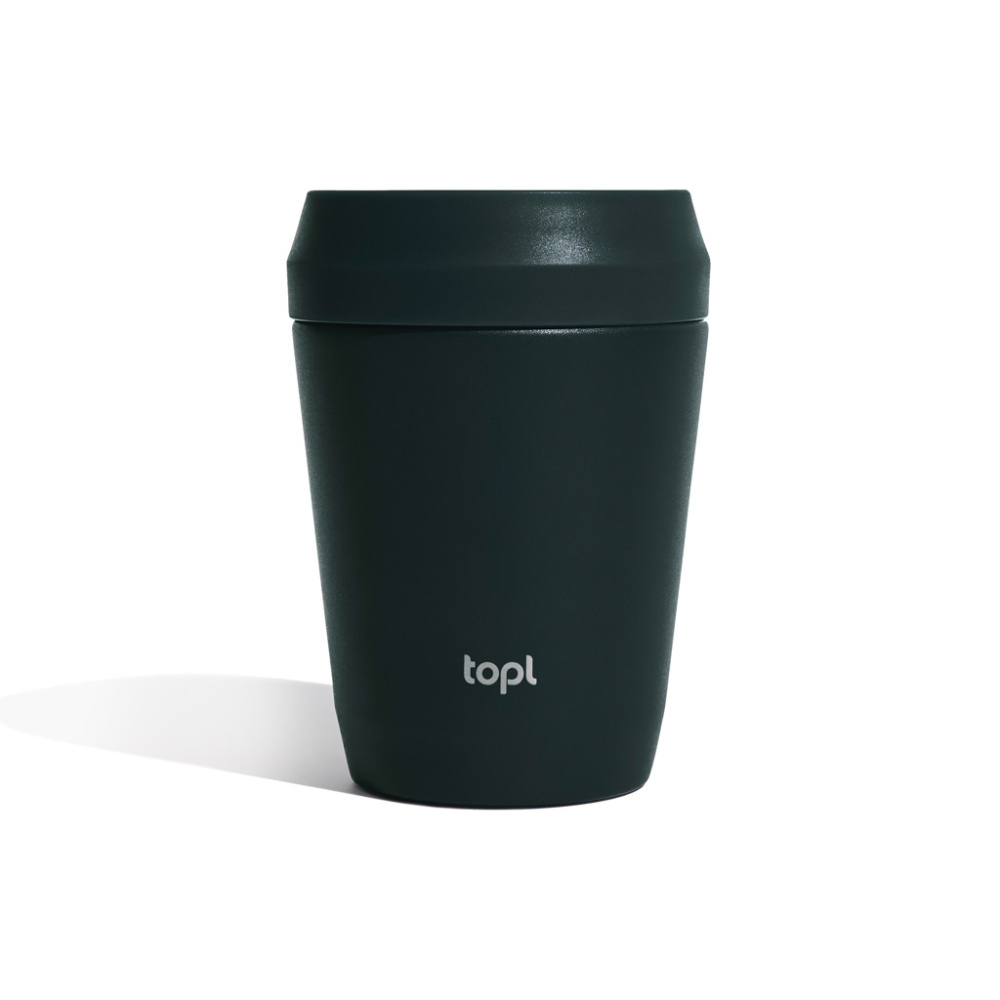 Logo trade reklaamkingitused foto: Topl Recycled Steel To Go Tumbler Patenteeritud 360 kaas 235ml