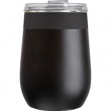 Logotrade firmakingituse foto: MoLu taaskasutatud roostevabast terasest joogitops