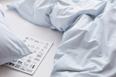 Logo trade meened foto: VINGA Montgomery premium-puuvillane voodipesukomplekt, 4 tk