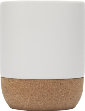 Logotrade reklaamtoote foto: Billie 300 ml keraamiline sublimatsioonikruus korkdetailidega