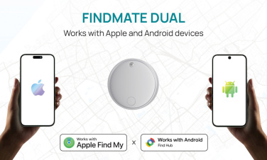 Logotrade ärikingid pilt: Findmate Dual RCS taaskasutatud plastist esemete otsija IPX 5