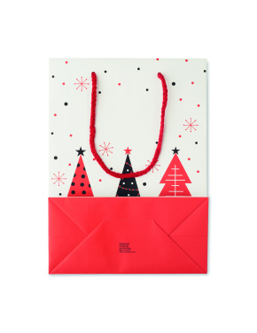 Logotrade ärikingid pilt: Keskmise suurusega paberkinkekott BOSSA