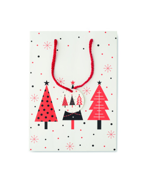 Logo trade reklaamkingi pilt: Keskmise suurusega paberkinkekott BOSSA