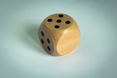 Logotrade reklaamkingi foto: DADO schima puidust täringud läbimõõduga 5 cm