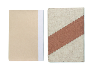 Logotrade reklaamkingid pilt: A5 märkmik 15W laadijaga CORTONA