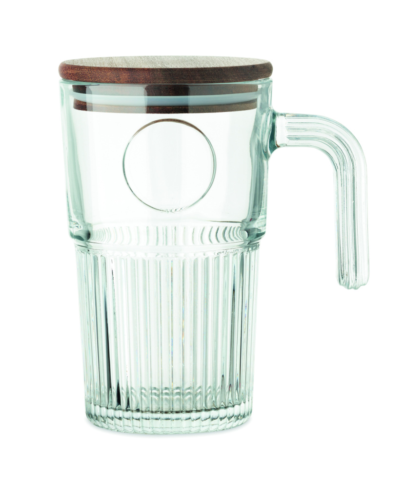 Logo trade firmakingi pilt: Klaasist kruus 450ml VITRIO JAR