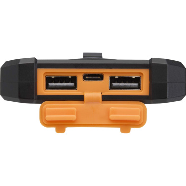 Logotrade reklaamtoote foto: Altair 5000 mAh 10W päikesepatareiga akupank