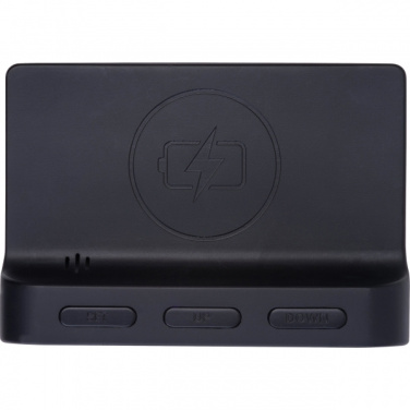 Logo trade reklaamtooted foto: Äratuskell ja juhtmevaba laadija ADELAIDE