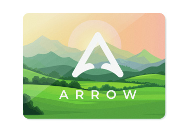 Logo trade ärikingitused foto: MAGREC 75 PVC-st ristkülikukujuline magnet