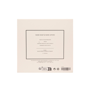 Logotrade meene foto: VINGA x TGL kätehoolduskomplekt