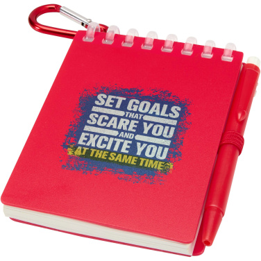 Logo trade reklaamkingituse pilt: Lig Mini pehmekaaneline märkmiku ja pastapliiatsi komplekt