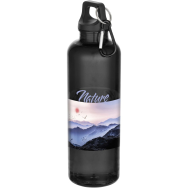 Logotrade reklaamkingi foto: Oregoni 750 ml RCS taaskasutatud plastist veepudel karabiiniga