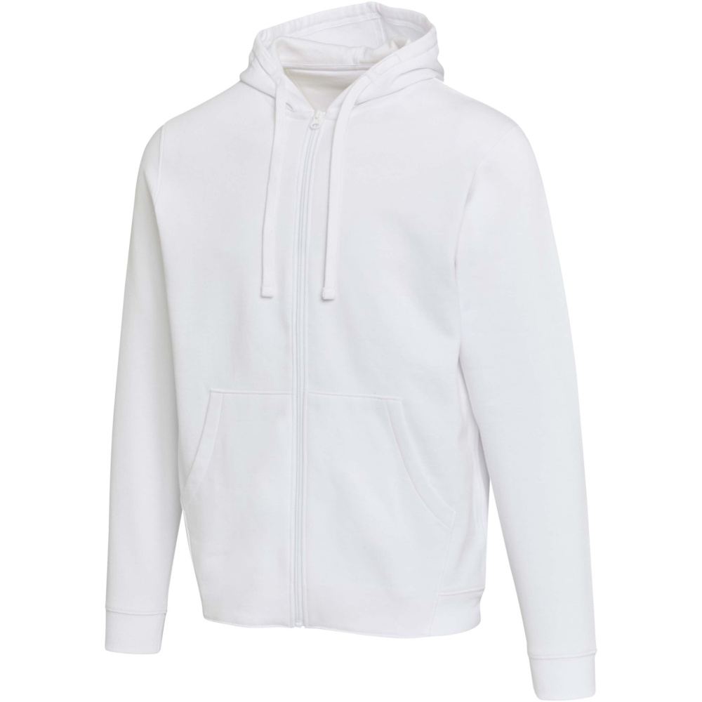 Logotrade reklaamkingi foto: Jasper 280 g/m² unisex OCS orgaanilisest taaskasutatud materjalist kapuutsiga dressipluus