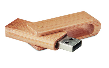 Logo trade reklaamtoote pilt: Bambusest USB