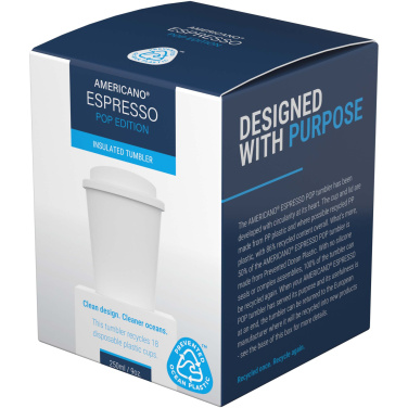 Logo trade ärikingi pilt: Americano® Espresso POP 250 ml klaas pritsmekindla kaanega