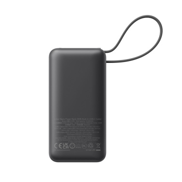 Logo trade firmakingid foto: Anker Nano Power Bank 30W, sisseehitatud USB-C kaabel
