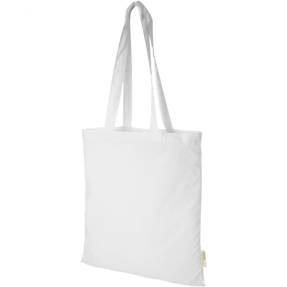 Logotrade mainoslahjat ja liikelahjat tuotekuva: Orissa 100 g/m² organic cotton tote bag 7L