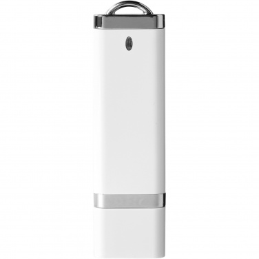 Logo trade mainoslahjat tuotekuva: Flat-USB-muistitikku, 4 Gt