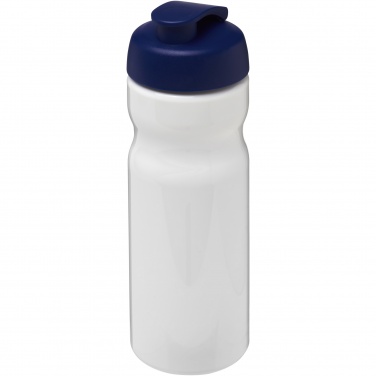 Logotrade liikelahja tuotekuva: H2O Active® Base 650 ml läppäkantinen urheilujuomapullo
