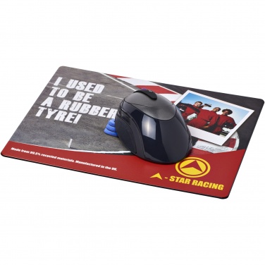 Logo trade mainostuotet tuotekuva: Brite-Mat®-hiirimatto, autonrengasmateriaalia