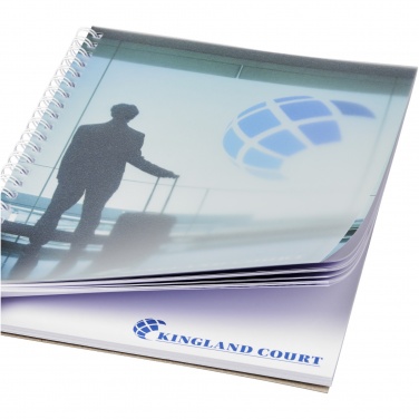 Logo trade liikelahjat tuotekuva: Desk-Mate® kierremuistikirja, A5, PP-kansi
