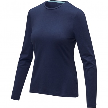Logo trade mainoslahjat tuotekuva: Ponoka long sleeve women's organic t-shirt