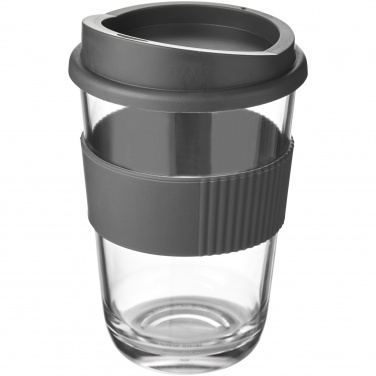 Logotrade liikelahja mainoslahja kuva: Americano® Cortado 300 ml-muki oterenkaalla