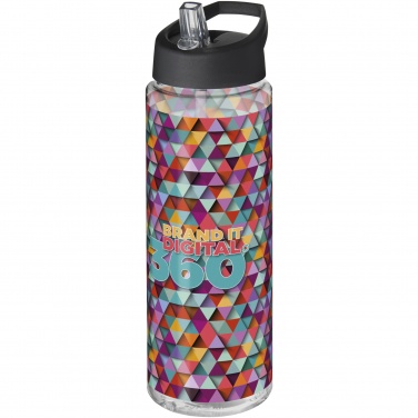Logotrade liikelahja tuotekuva: H2O Active® Vibe 850 ml -urheilujuomapullo kaatonokkakannella