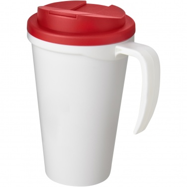 Logo trade liikelahjat mainoslahjat kuva: Americano® Grande 350 ml muki, läikyttämätön kansi