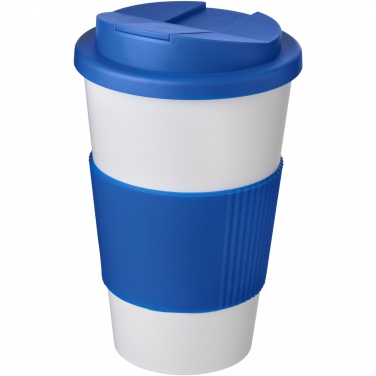 Logotrade mainoslahja ja liikelahja kuva: Americano® 350 ml muki, läikyttämätön kansi, grippi