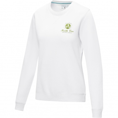 Logotrade liikelahjat mainoslahjat tuotekuva: Jasper women’s organic recycled crewneck sweater
