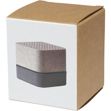 Logo trade mainostuote kuva: Aira Bluetooth® -kaiutin, vehnänolkea