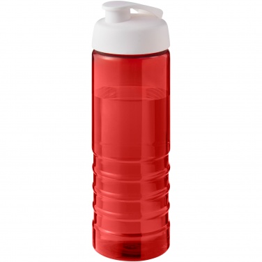 Logo trade liikelahja mainoslahja tuotekuva: H2O Active® Eco Treble 750 ml:n juomapullo flip lid -kannella