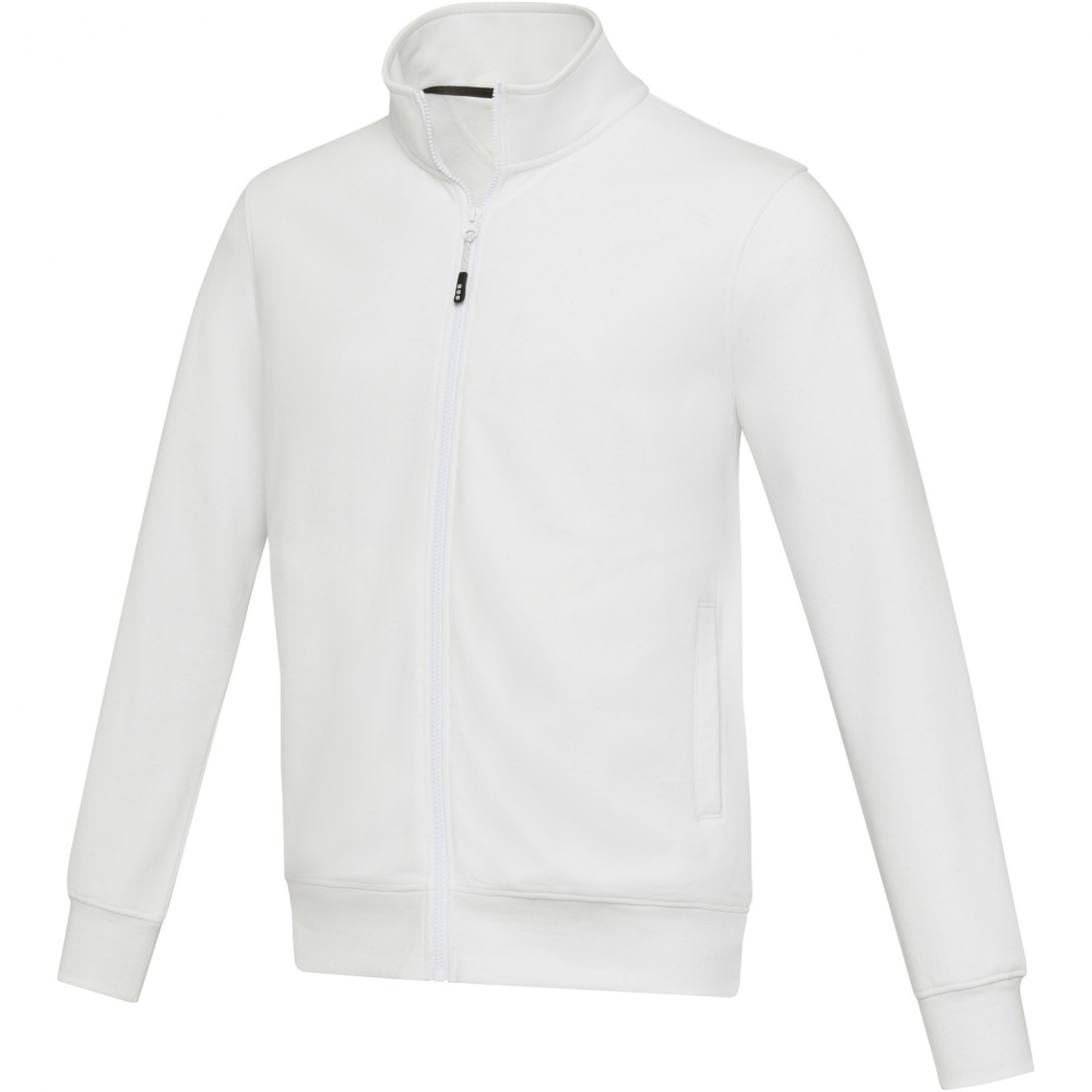 Logotrade mainoslahjat kuva: Galena unisex Aware™ kierrätetystä materiaalista valmistettu täysvetoketjullinen svetari