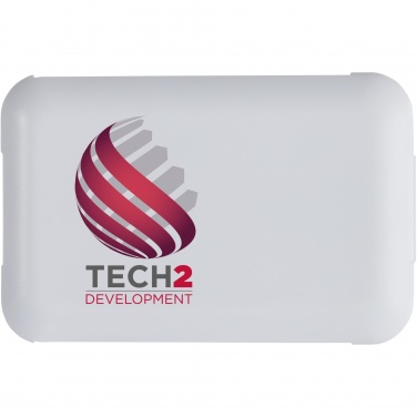 Logotrade liikelahjat kuva: Savvy kierrätysmuovista valmistettu modulaarinen latauskaapeli puhelintelineellä