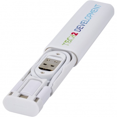 Logo trade liikelahjat tuotekuva: Whiz kierrätetystä muovista valmistettu modulaarinen latauskaapeli