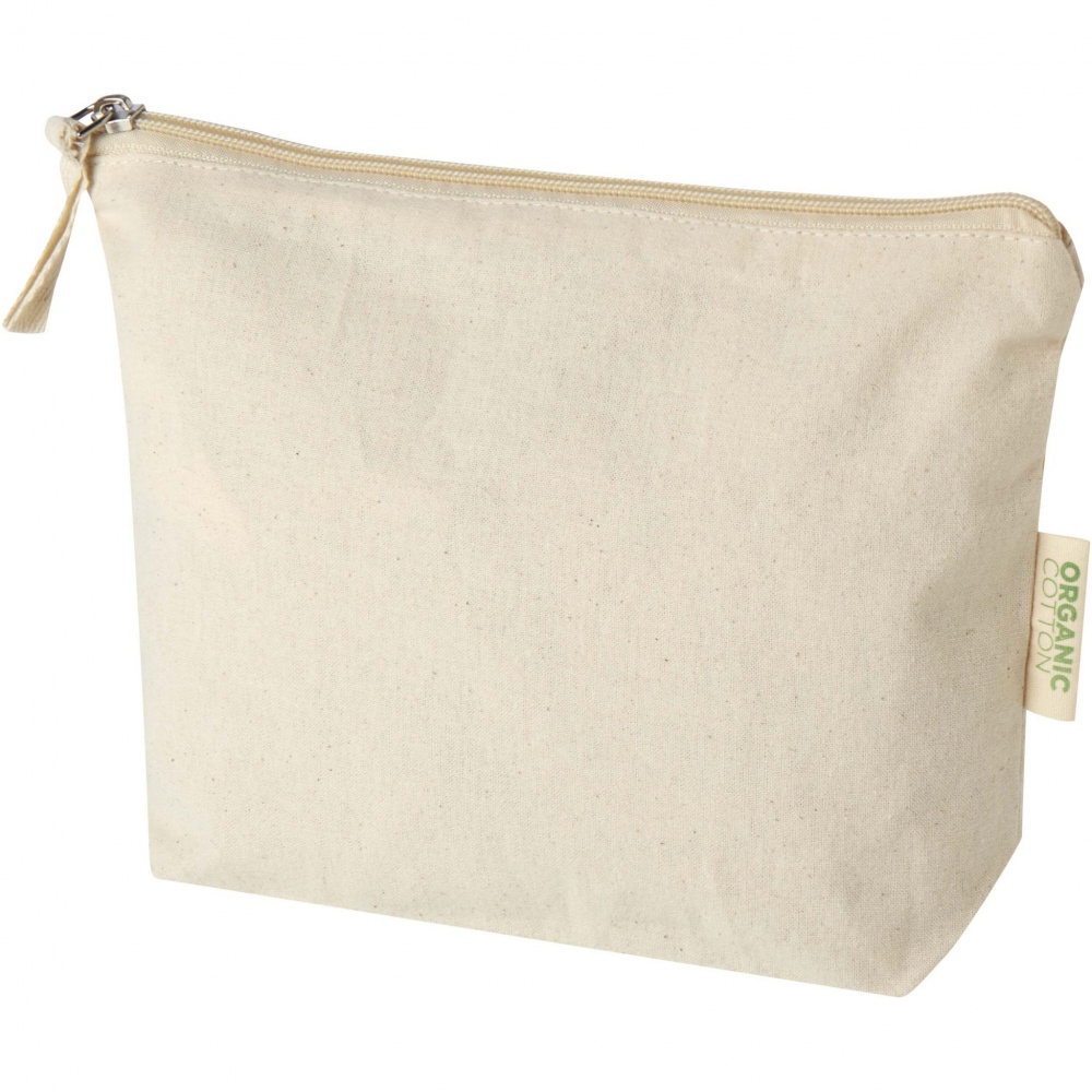 Logotrade liikelahjat mainoslahjat tuotekuva: Orissa 180 g/m² organic toiletry bag 1L