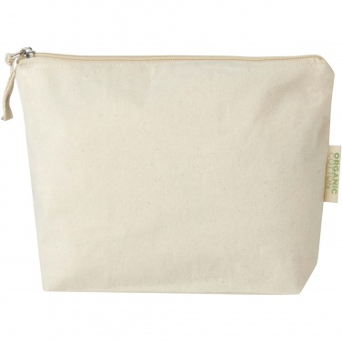 Logotrade mainoslahja ja liikelahja kuva: Orissa 180 g/m² organic toiletry bag 1L