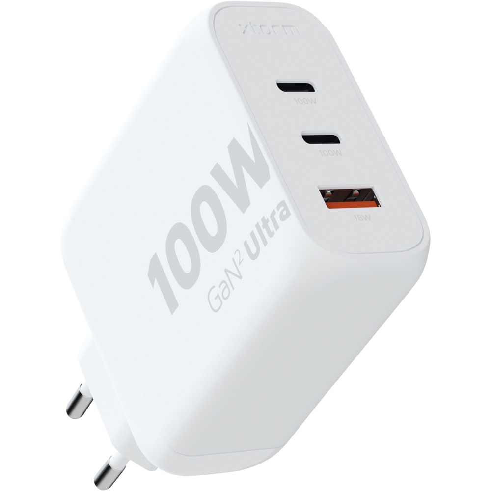 Logotrade mainoslahja ja liikelahja kuva: Xtorm XEC100 GaN²Ultra 100 W seinälaturi