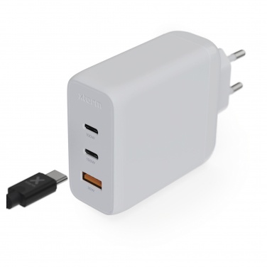 Logotrade mainoslahja tuotekuva: Xtorm XEC100 GaN²Ultra 100 W seinälaturi