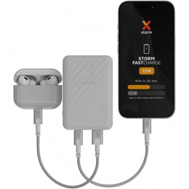 Logotrade mainoslahja ja liikelahja kuva: Xtorm XG205 Go2 12 W:n ja 5 000 mAh:n pikalatausvirtalähde 