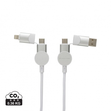 Logotrade mainostuotet kuva: Oakland RCS 1.2m 6-in-1 nopean latauksen 45W kaapeli
