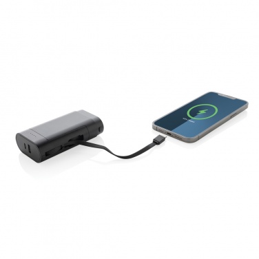 Logotrade liikelahja tuotekuva: CycleCell 10.000 mah irrotettava varavirtalähde